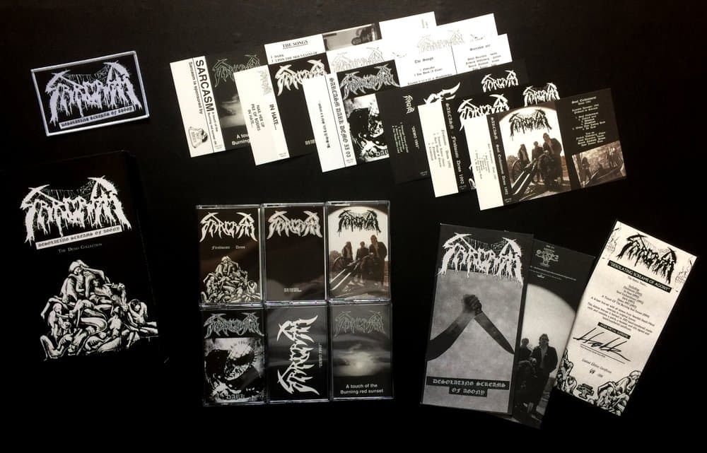 Sarcasm - Desolating Screams of Agony 6-TAPE BOXSET 2ND HAND