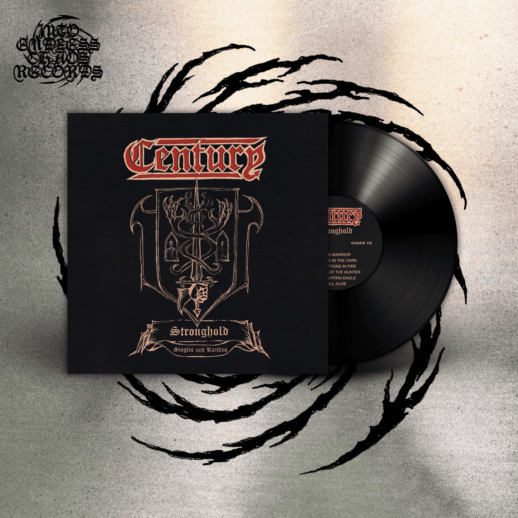 CENTURY – Stronghold LP (Black Vinyl)