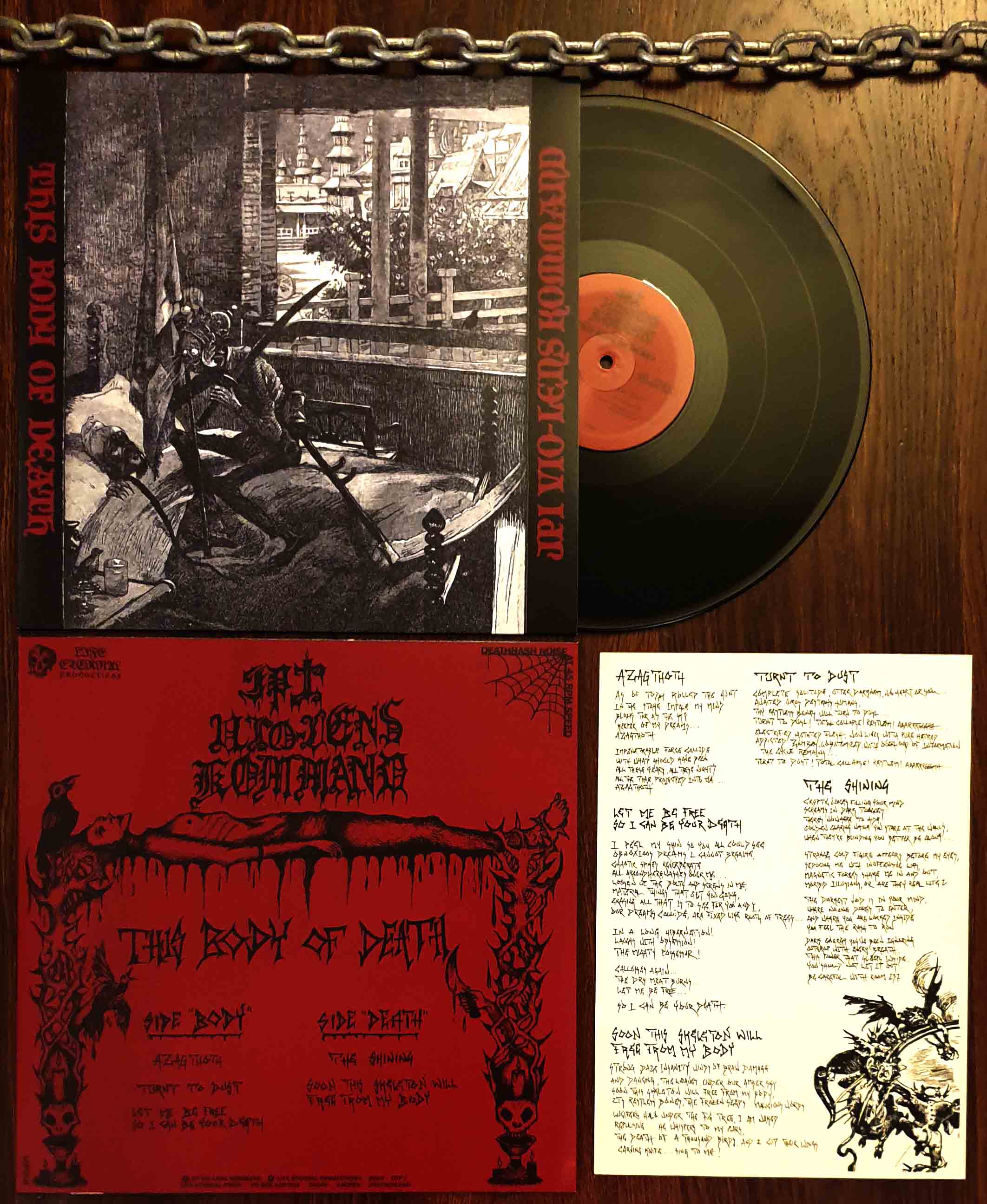 JPI Vio-Lens Kommand - This Body of Death LP