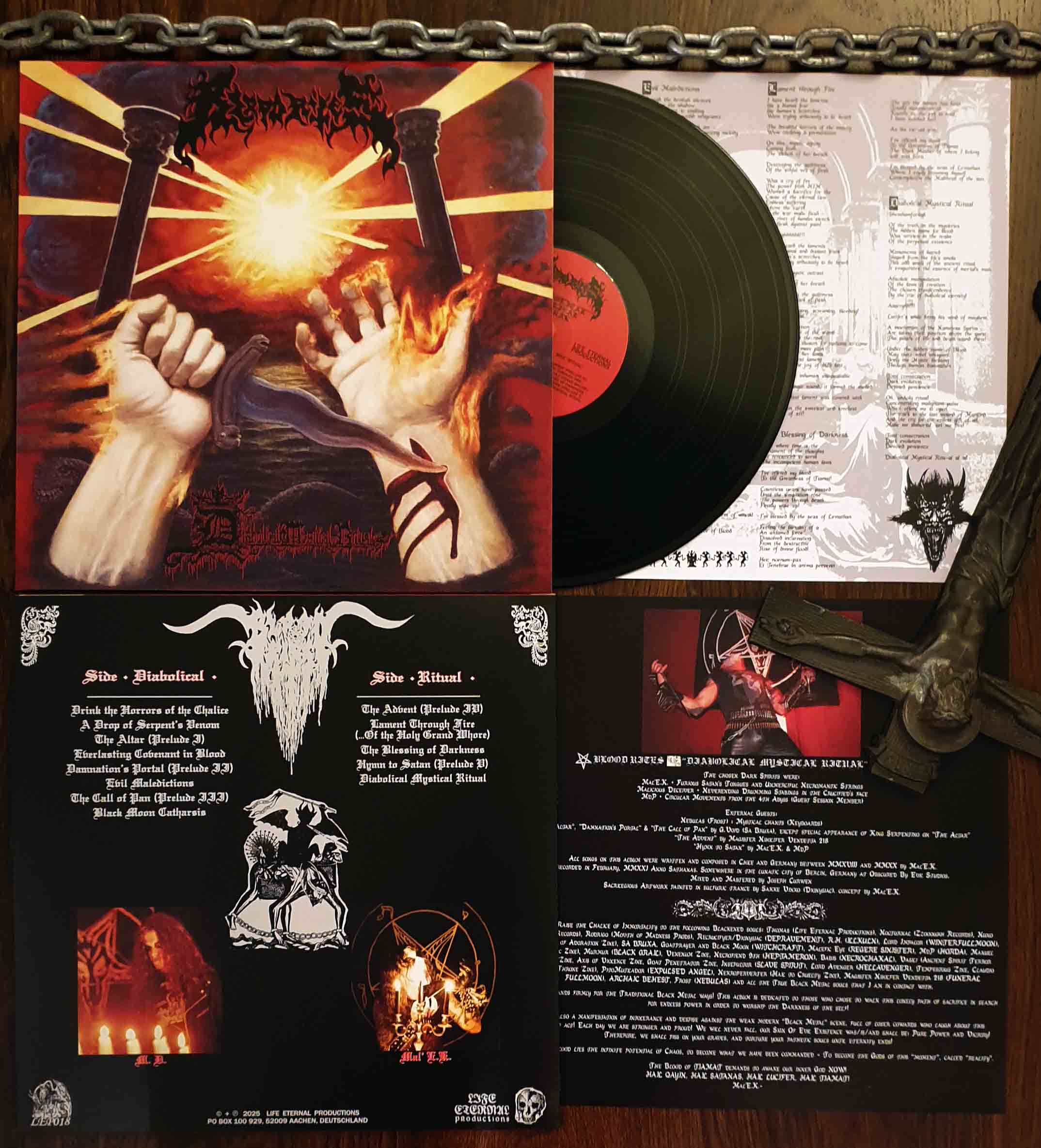 Blood Rites - Diabolical Mystical Ritual LP