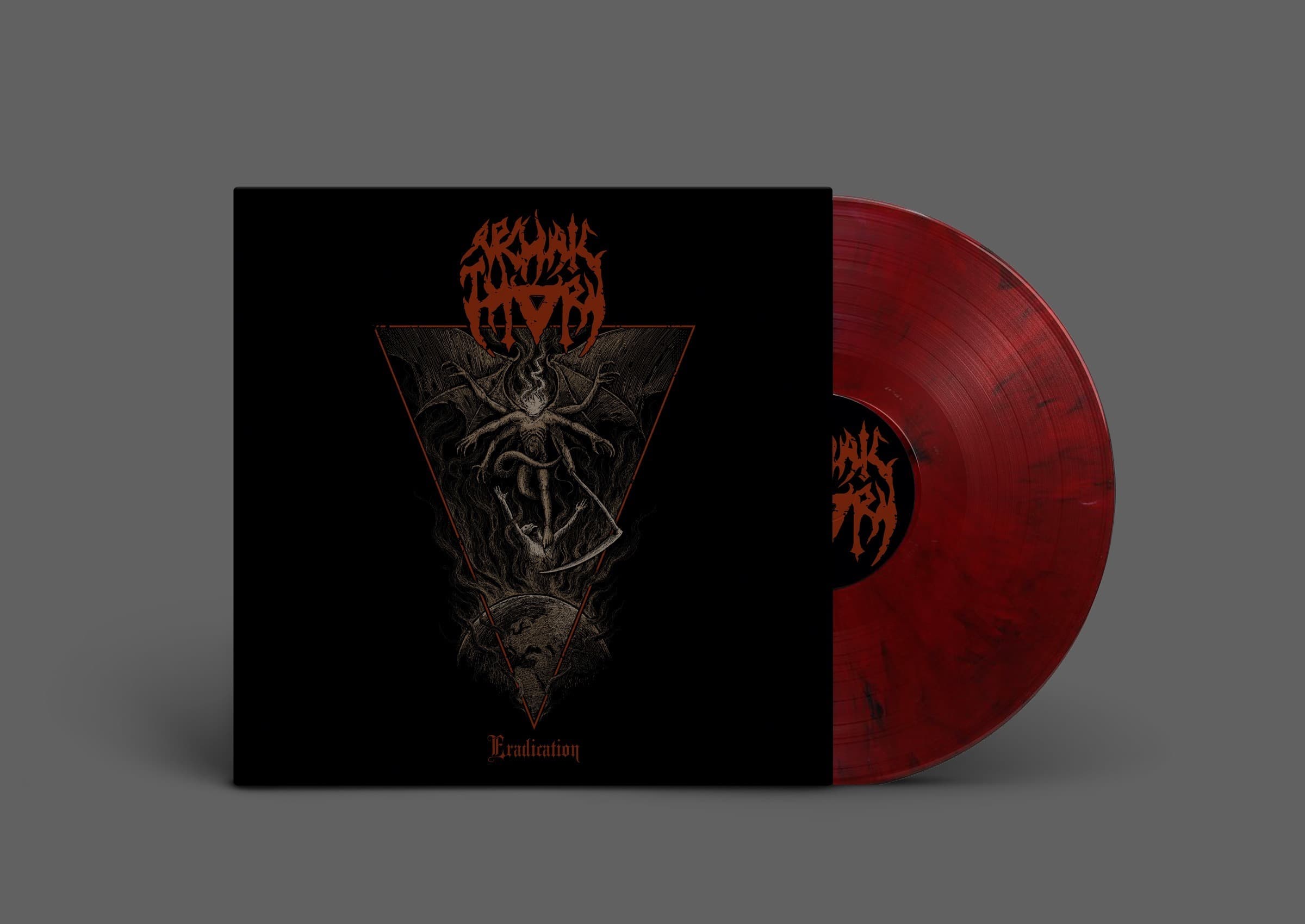 Archaic Thorn - Eradication LP (Red Marble Vinyl)